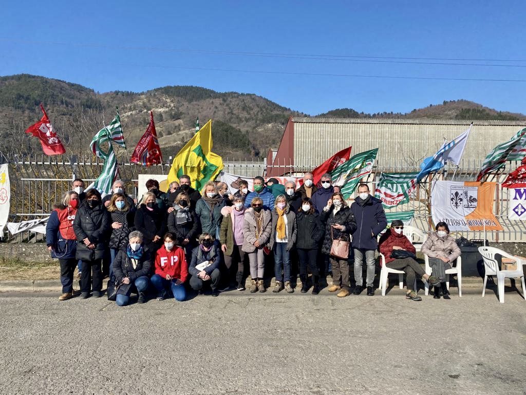 Solidarietà alla fabbrica di marroni SPI CGIL TOSCANA