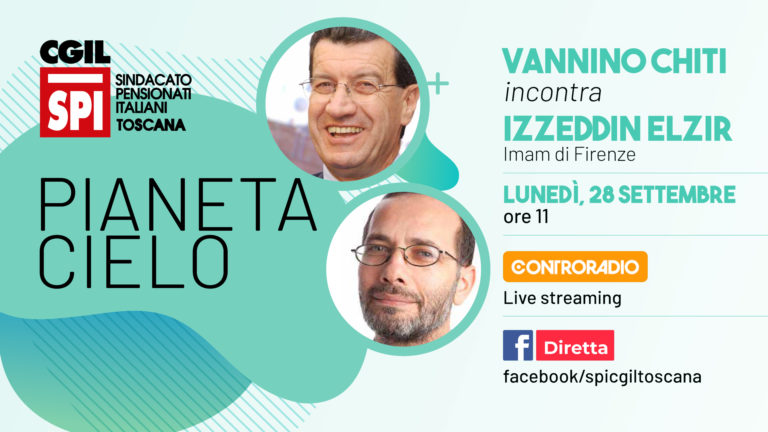 Pianeta Cielo. Vannino Chiti incontra Izzeddin Elzir.