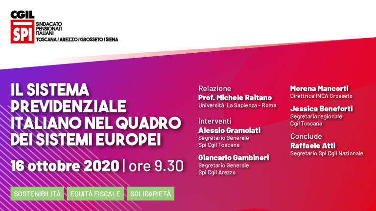 Il sistema previdenziale italiano nel quadro dei sistemi europei