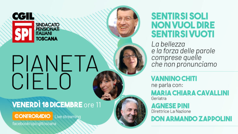 PIANETA CIELO. Sentirsi soli non vuole dire sentirsi vuoti. 