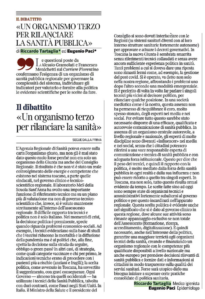 2021 10 22 Corriere Fiorentino pag.73