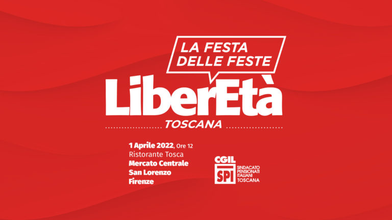 La Festa delle Feste LiberEtà il 1° aprile a Firenze