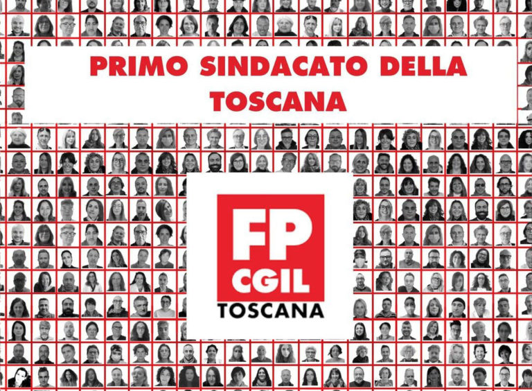 FP Cgil primo sindacato in Toscana