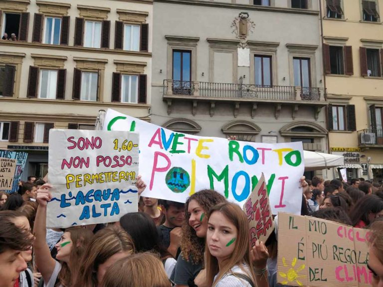 Fridays for future corteo