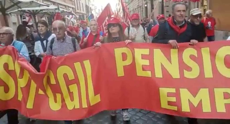 Manifestazione nazionale Cgil: alcune immagini