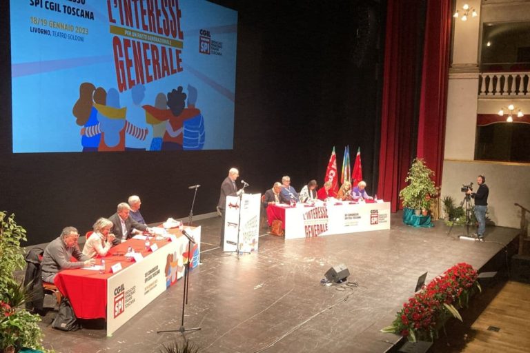 Salvetti e Biffoni ospiti del Congresso dello Spi Cgil Toscana