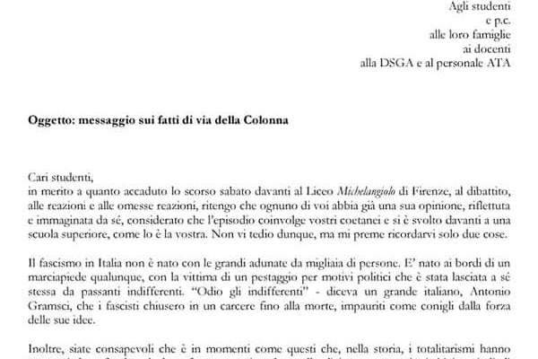 Flc Cgil nazionale e Flc e Cgil Firenze: “Inaccettabili le parole del ministro Valditara”