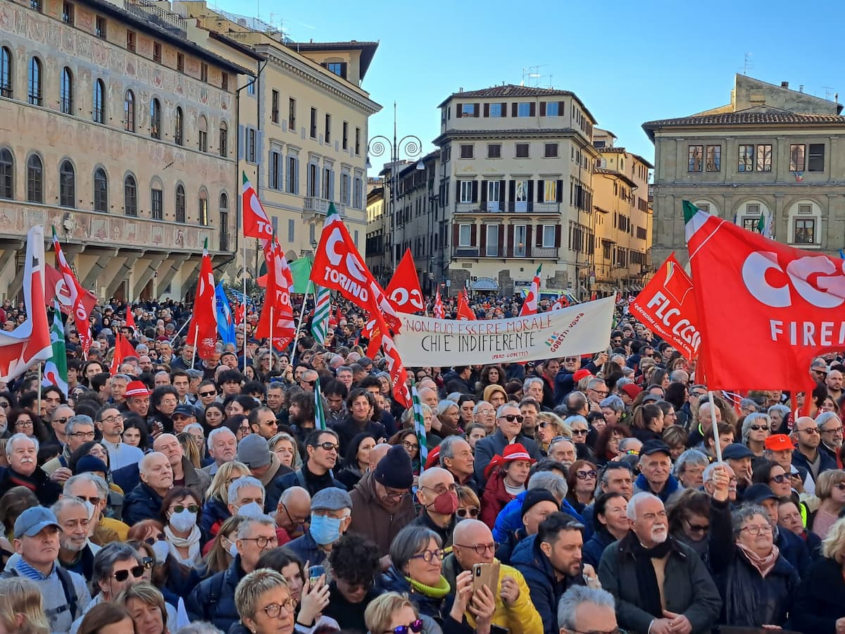 Manifestazione Firenze 5