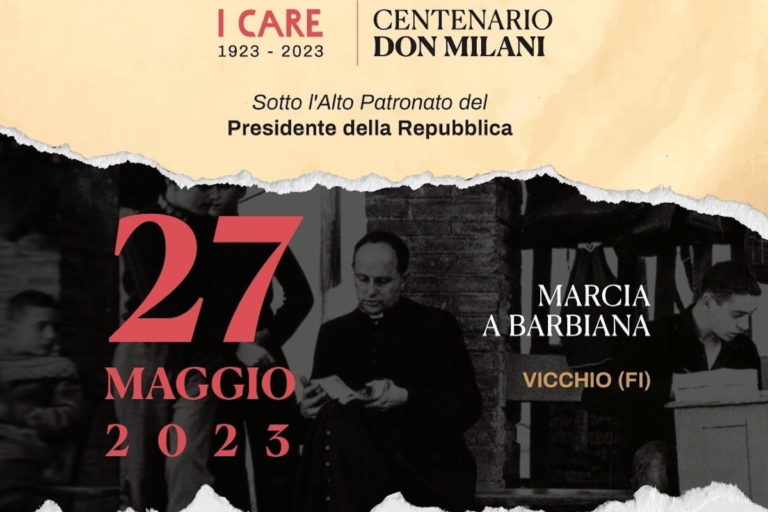 Il 27 maggio la XXII Marcia a Barbiana in occasione del Centenario di Don Milani