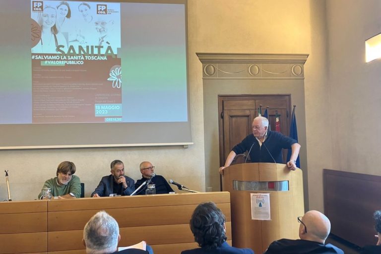 “Salviamo la sanità toscana”: Gramolati partecipa all’iniziativa organizzata da Fp Cgil Toscana e Fp Cgil Toscana Medici e Dirigenti Ssn