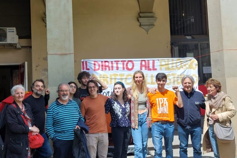 Spi Cgil Firenze: solidarietà e sostegno agli studenti di UDU (FOTO)