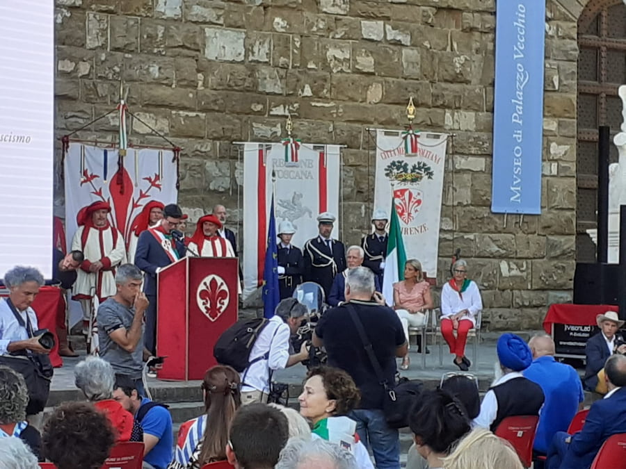 Cerimonia Liberazione Firenze 2