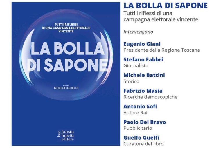 Presentazione del libro di Guelfo Guelfi “La bolla di sapone”