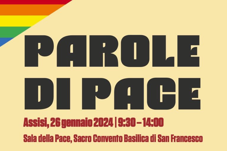 “Parole di pace” ad Assisi