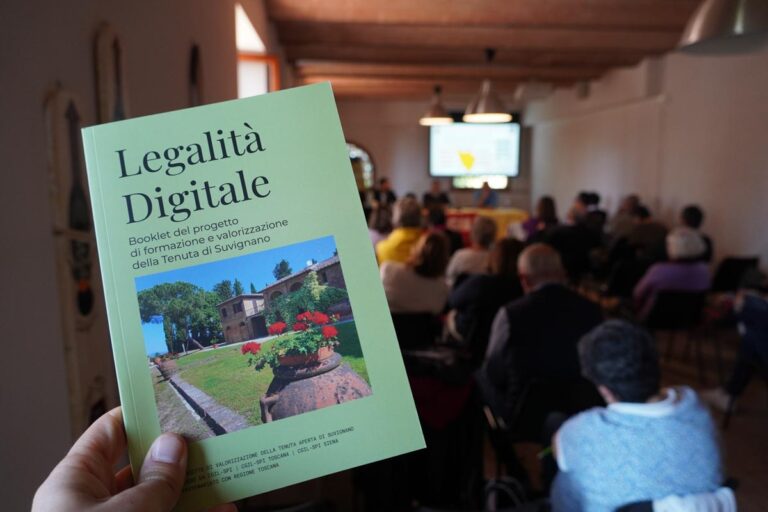 Progetto “Legalità digitale” a Suvignano: 2 giorni per parlare di uso consapevole della rete FOTO- VIDEO