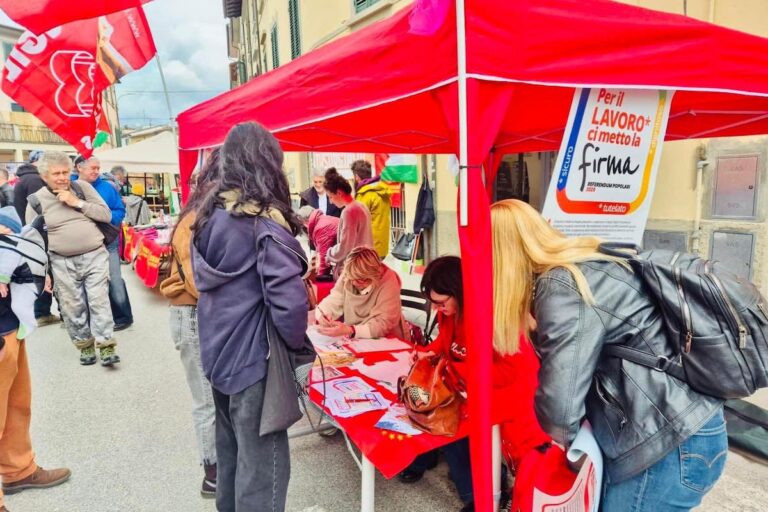 Lo Spi invita a firmare per i 4 referendum popolari promossi dalla Cgil (FOTO)
