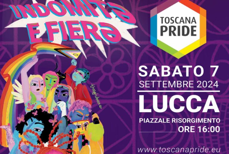 Lo Spi Cgil Toscana aderisce e sostiene il Toscana Pride 2024