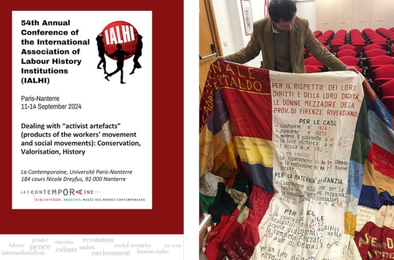 Le “Bandiere della pace dimenticate”: la FVL alla 54° Conferenza dell’International Association of Labour History Institutions