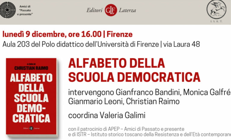 ISRT: iniziative il 9 e il 16 dicembre