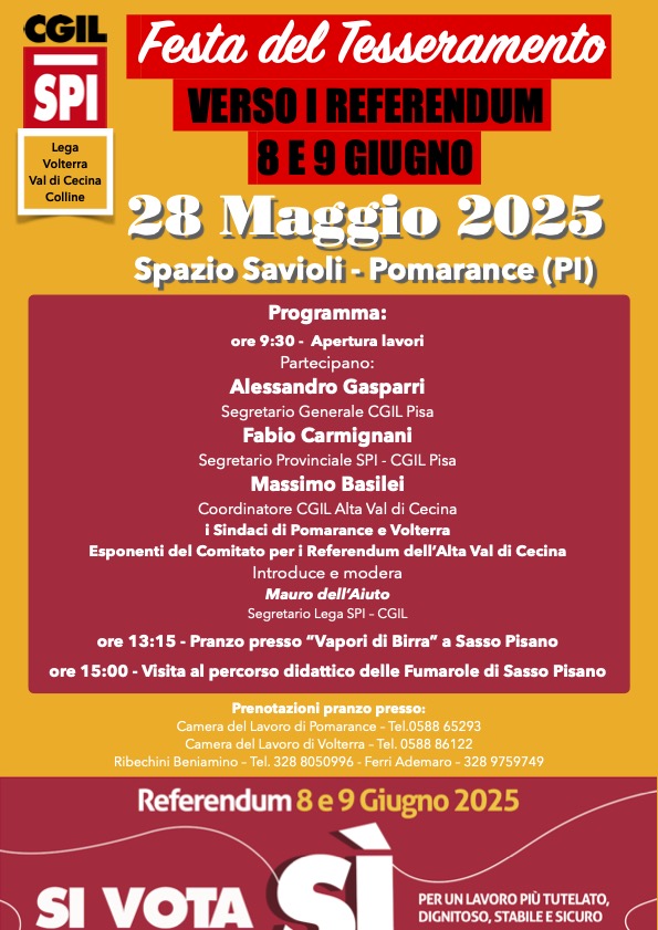 2025 05 28 Festa del Tesseramento Pomarance