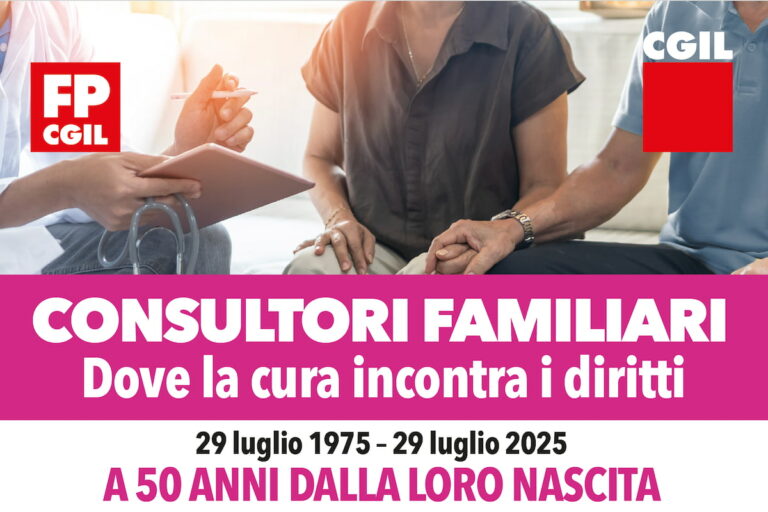 50 anni dalla nascita dei consultori: mobilitazione Cgil e Fp per piena applicazione