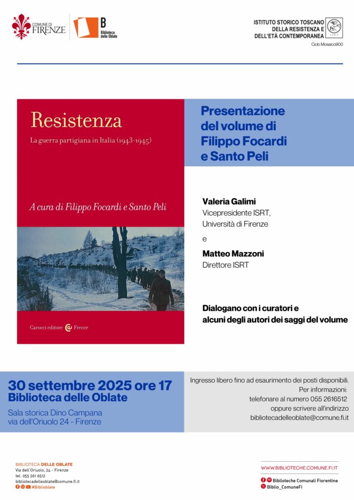 ISRT: due appuntamenti a Firenze a settembre 2 Focardi Peli scaled2