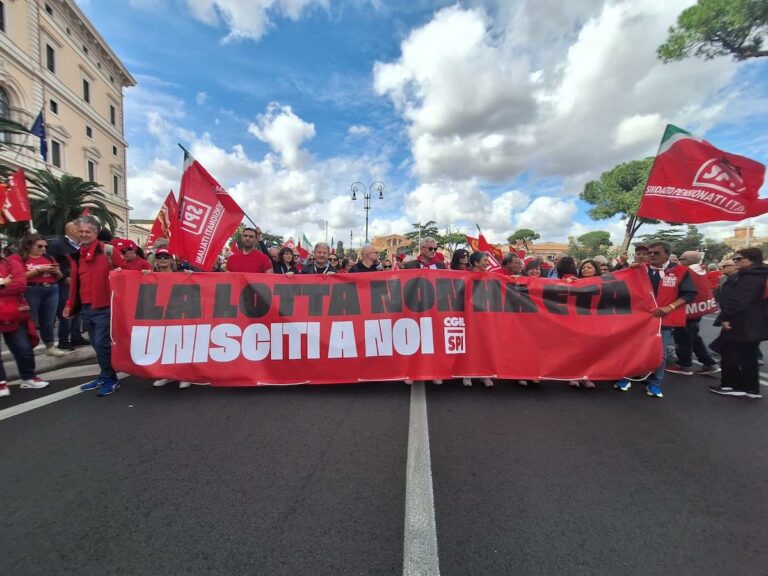 Le foto della manifestazione nazionale CGIL a Roma