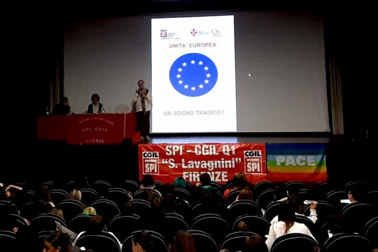 “Unione Europea: un sogno tradito?”: a Firenze il primo incontro del Progetto Scuole 2025-2026