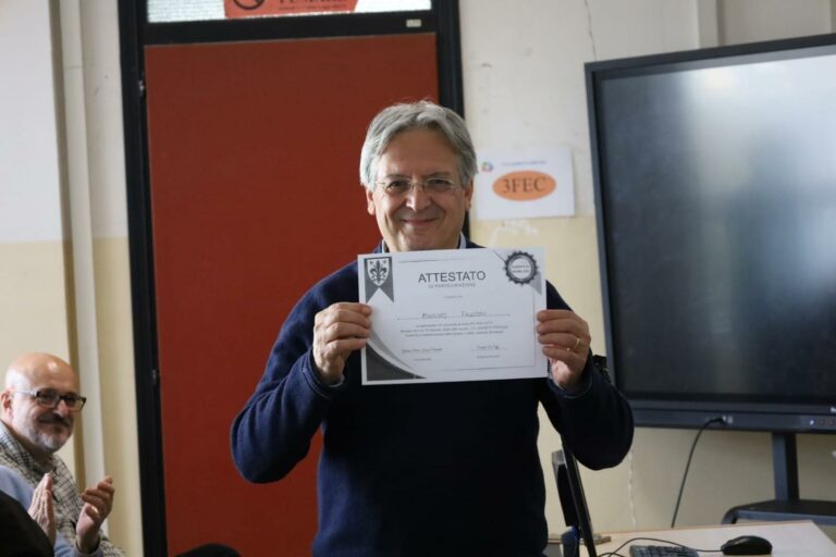 PC per tutti: gli attestati per 43 pensionati dello Spi Cgil Toscana (FOTO)