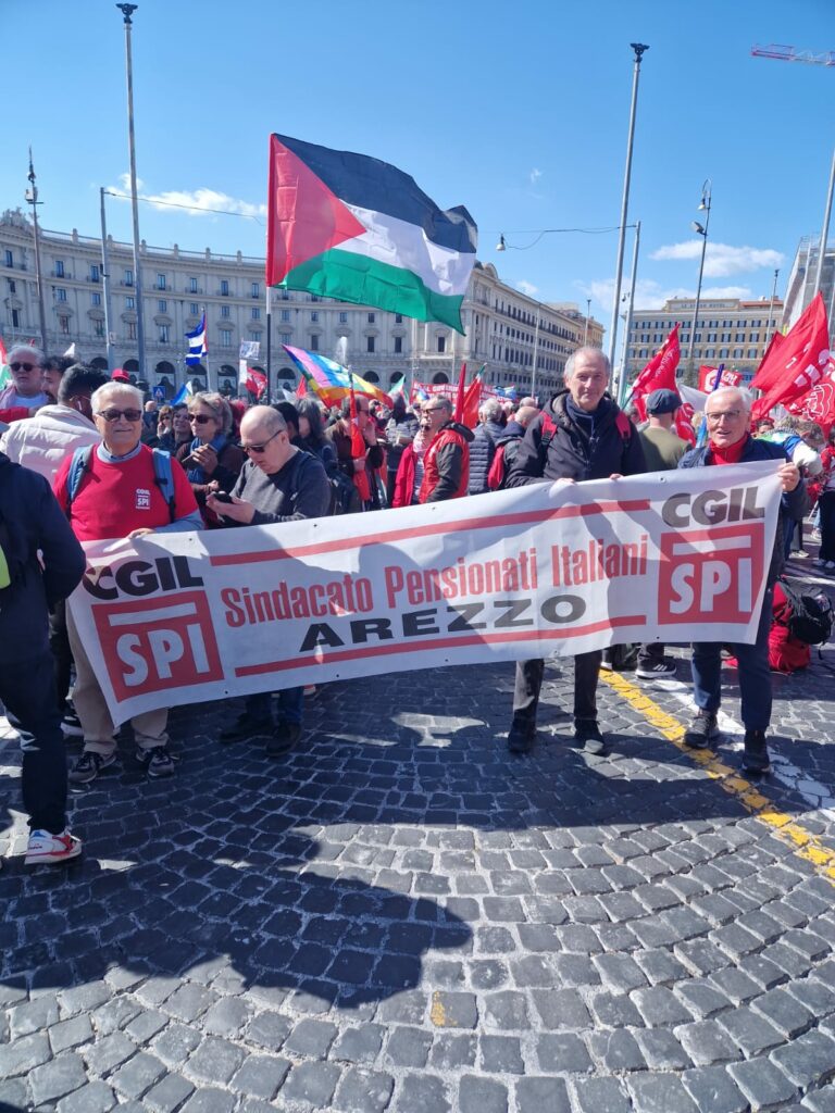 Grande partecipazione della CGIL Toscana il 28 marzo a Roma