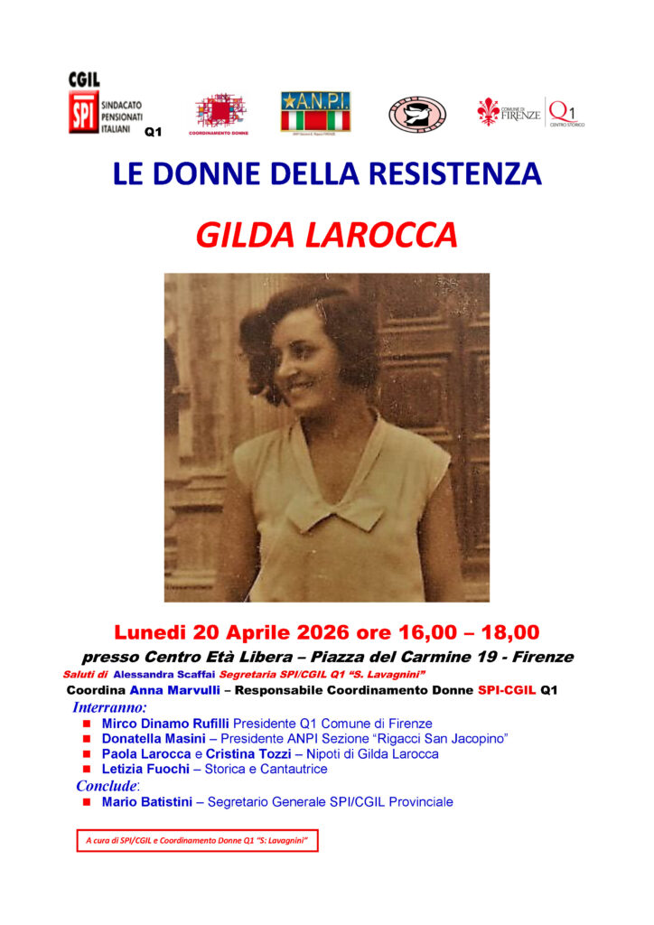 20 Aprile 2026 Gilda Larocca