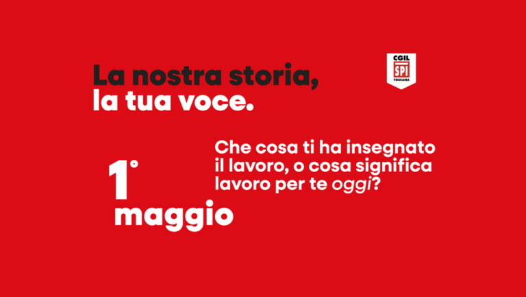 1º maggio. Che cosa ti ha insegnato il lavoro, o cosa significa il lavoro per te oggi?