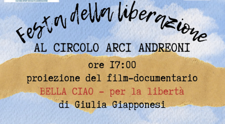 25 aprile a Firenze: Festa della Liberazione al Circolo Arci Andreoni