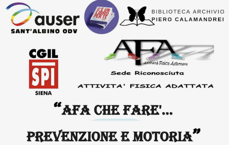 Siena, incontro su attività fisica adattata e prevenzione