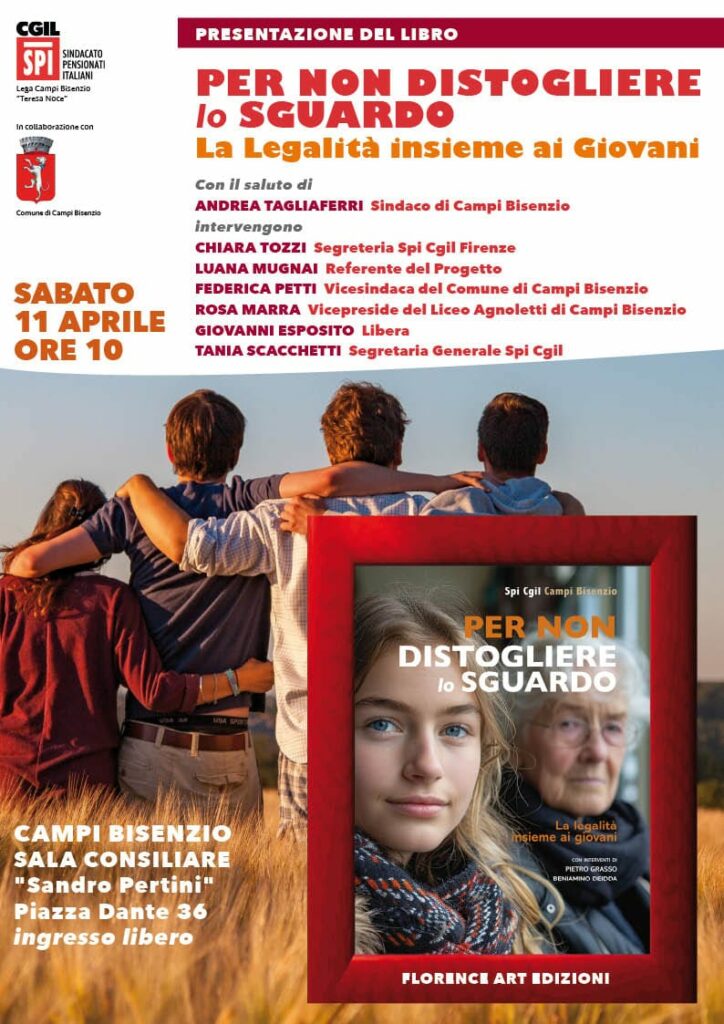 Campi Bisenzio, presentazione del libro “Per non distogliere lo sguardo” 1 WhatsApp Image 2026 04 09 at 11.17.32