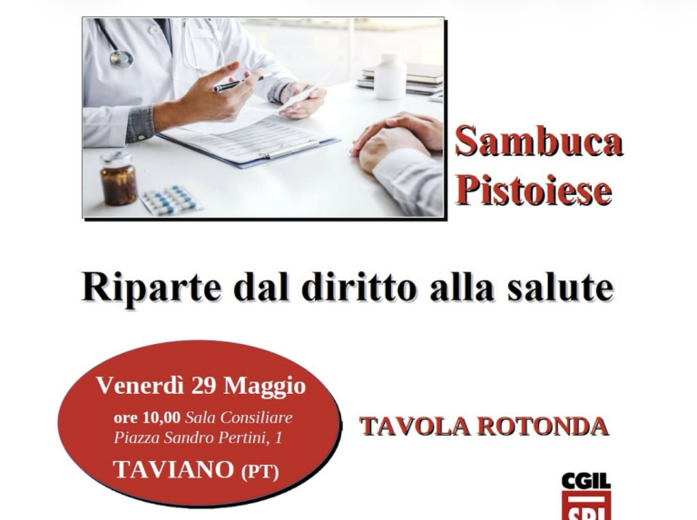“Riparte dal diritto alla salute”, a Taviano una tavola rotonda sulla sanità territoriale