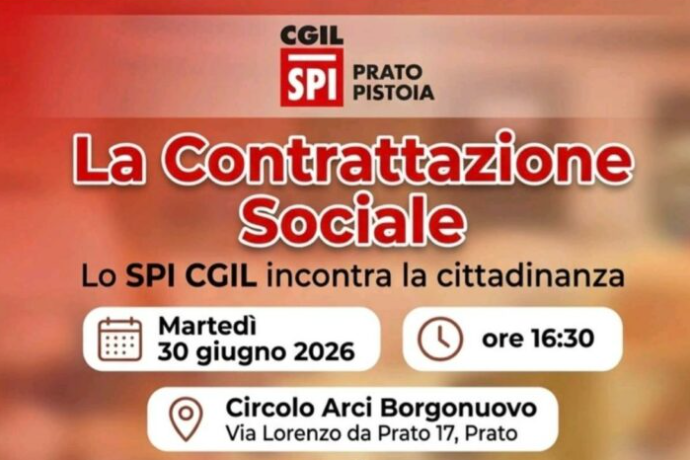 A Prato un incontro pubblico sulla contrattazione sociale promosso dallo SPI CGIL
