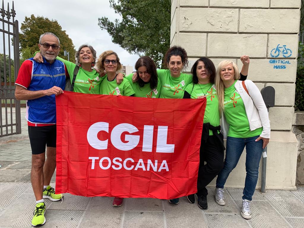 Corri la vita 2022 alcune immagini spi cgil toscana